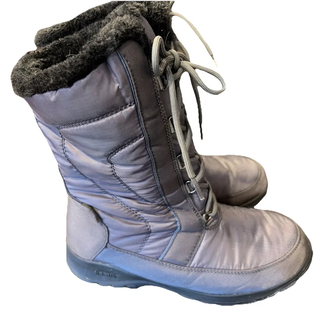 Kamik Vienna 2 Size 9 waterproof Women's Winter Boots charcoal gray US 9 Snow